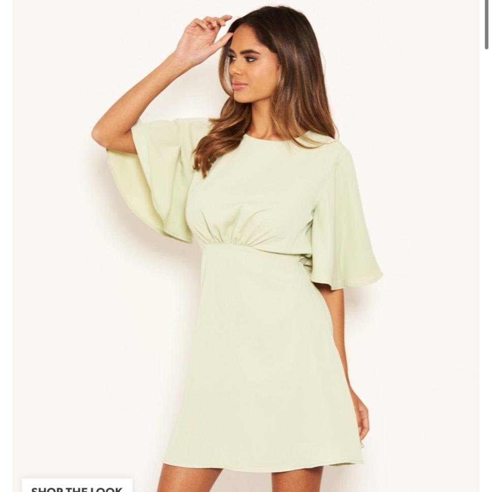 NEW LOOK Mint Green Tea Dress